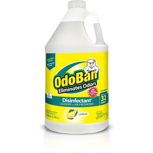 ODOBAN Concentrate Lemon Disinfectant, 1gal