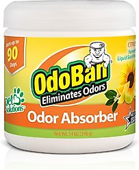 OdoBan Solid Odor Absorber Citrus Deodorizer, 14-oz jar