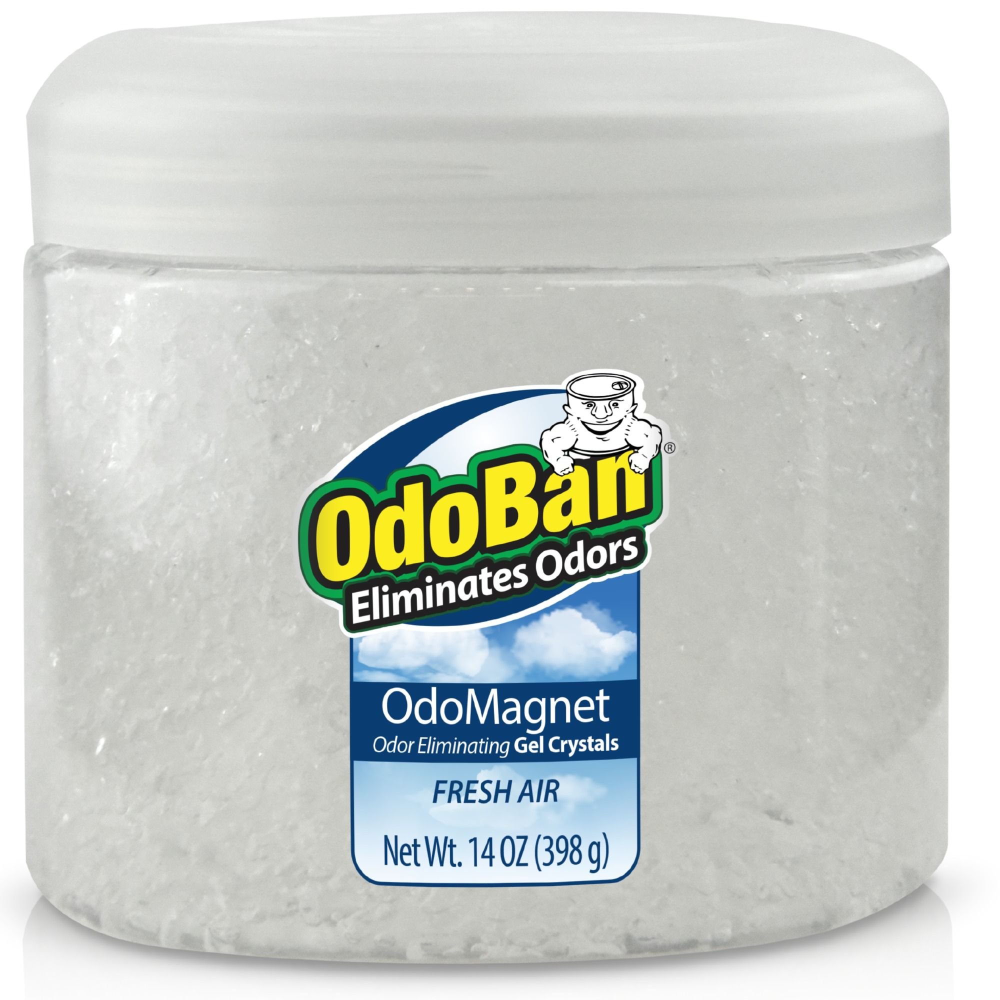 ODOBAN Odor Eliminator Fresh Air Gel Crystals Deodorizer, 14