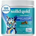 Solid Gold Leaps & Hounds Joint Health Chews Supplement for Dogs, 120 count