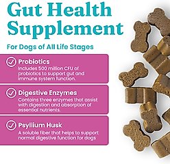 Solid Gold Mellow Belly Digestive Chews Supplement for Dogs, 120 count slide 2 of 9