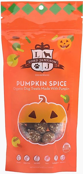 Lord Jameson Pumpkin Spice Dog Treats 6oz Lord Jameson Pumpkin Spice Dog Treats 6oz