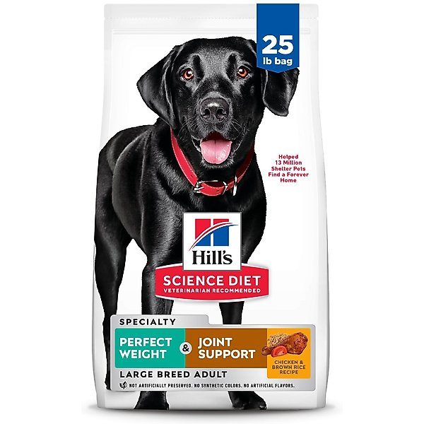 Science Diet Perfect Weight And Joint Support HILL'S SCIENCE DIET Perfect Weight & Joint Support Chicken Flavored