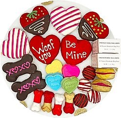 Bonne et Filou Love My Dog Box Variety Pack Dog Treats, 22 count
