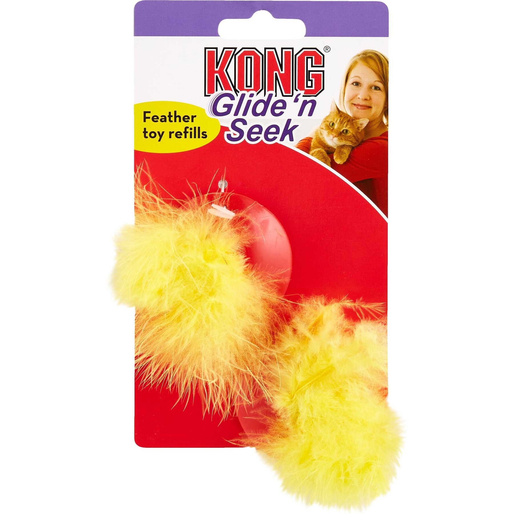 KONG Refillables Carrot w/Feather Top Cat Toy – Petsense