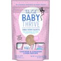 Tiki Cat Baby Thrive Chicken & Chicken Liver Grain-Free Wet Cat Food Supplement, 0.28-oz pouch, case of 12
