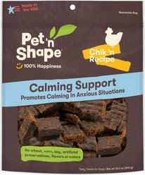 Pet 'n Shape Chik 'n Recipe Calming Support Dog Treats, 12-oz bag