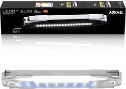 Aquael Leddy Slim 10W Sunny 20"-27.5" Aquarium Lamp, White