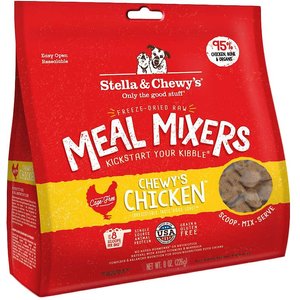 Stella & Chewy's Chewy's Chicken Meal Mixers Freeze-Dried Raw Dog Food Topper, 8-oz bag