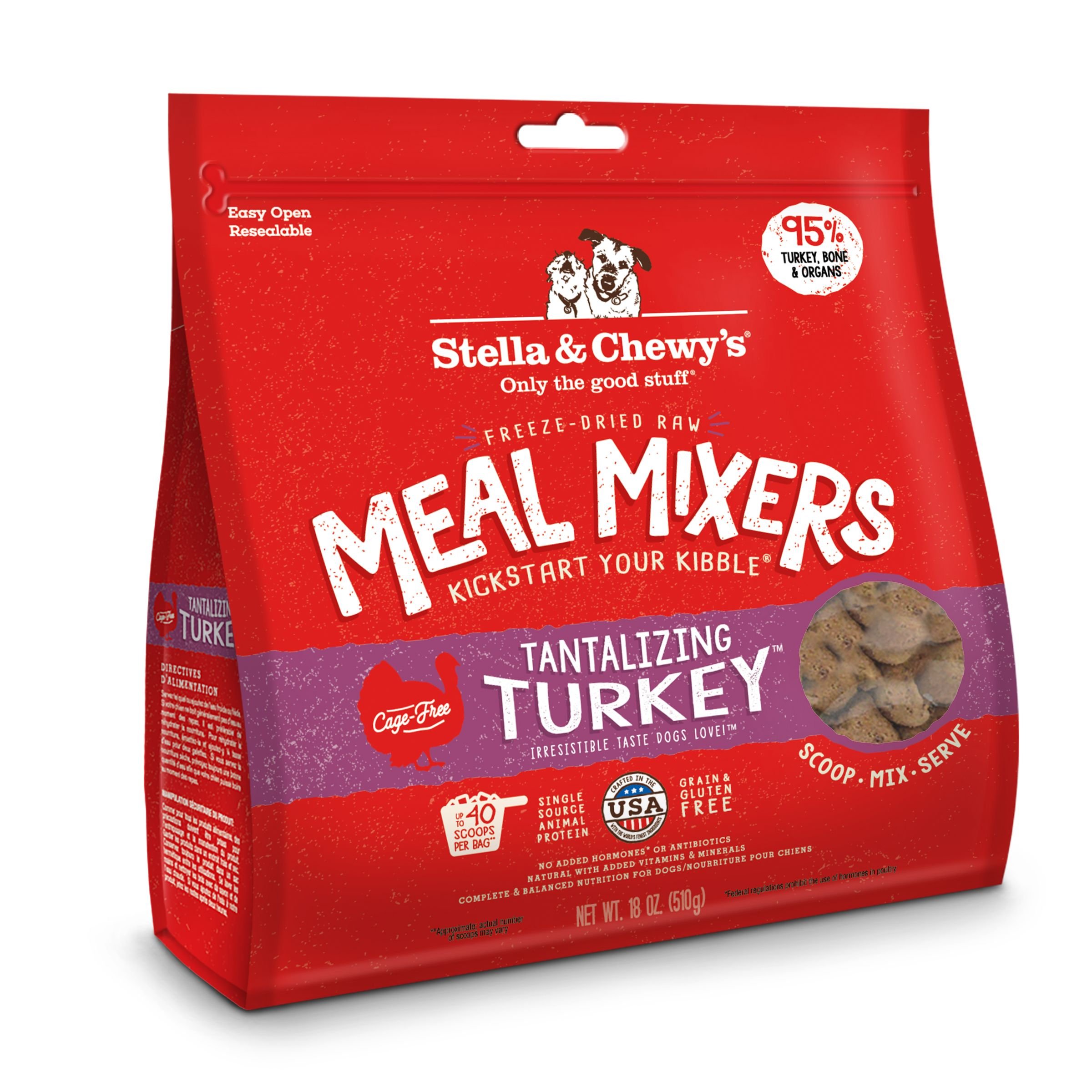 What is the Sodium content for Tantalizing Turkey Meal Mixers FreezeDried Raw Dog Food Topper