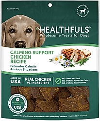RUFFIN' IT Healthfuls Calming Support Chicken Recipe Dog Treats, 12-oz bag
