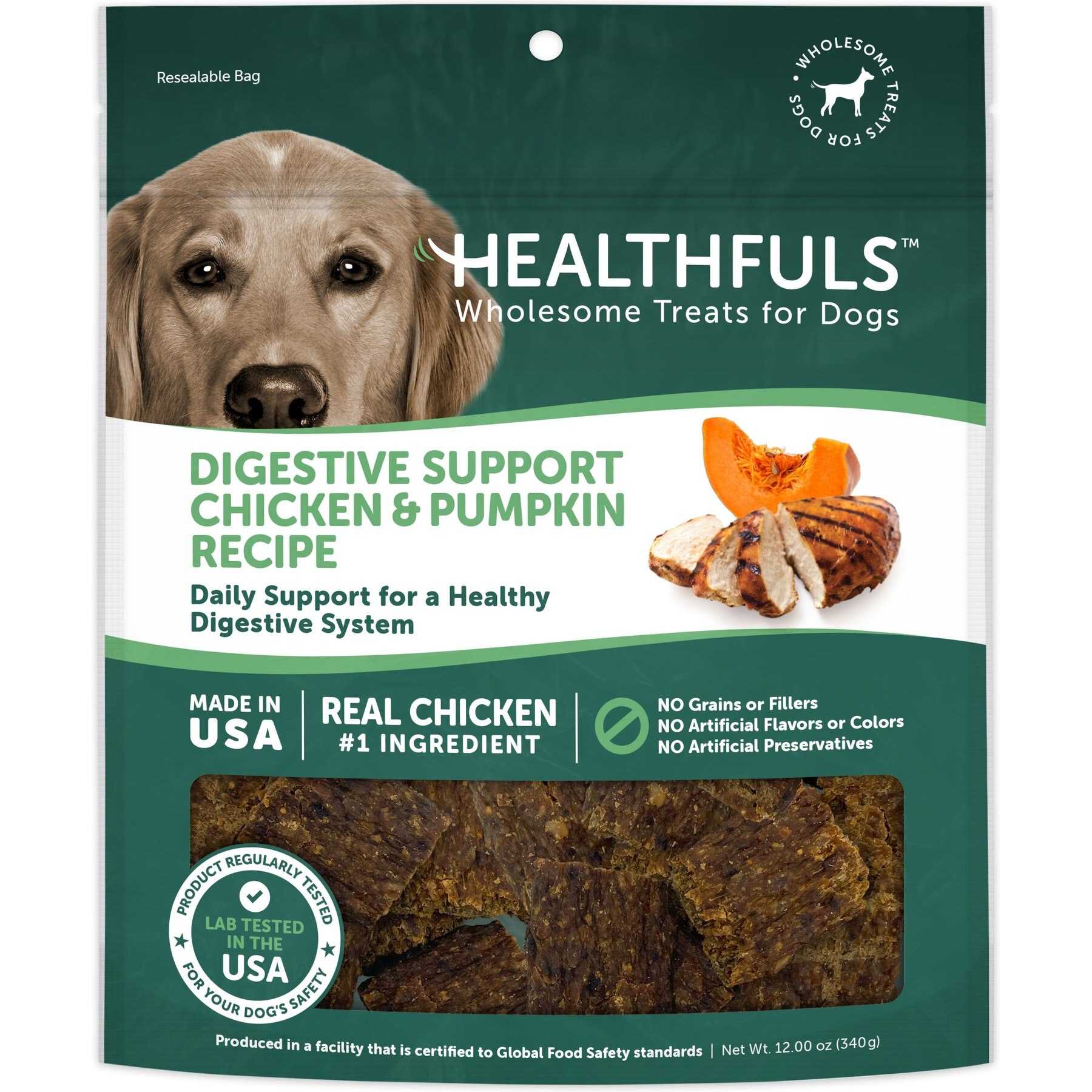 Nature's Recipe Pure Essentials Limited Ingredient Chicken & Pumpkin Recipe Biscuits Dog Treats