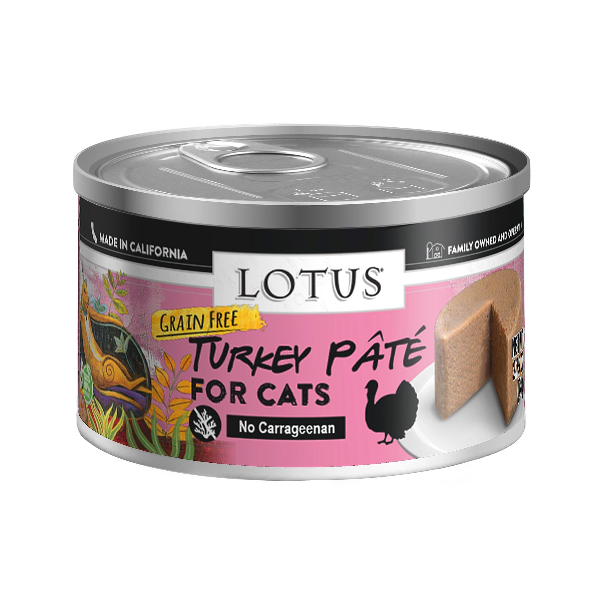 LOTUS Turkey Pate Grain Free Canned Cat Food reviews Chewy