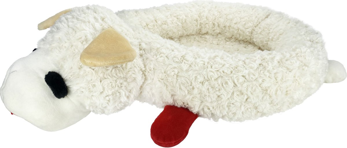 Giant lamb clearance chop dog toy