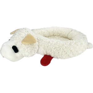 Multipet Lamb Chop Bolster Cat & Dog Bed with Removable Cover