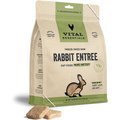 Vital Essentials Freeze-Dried Raw Rabbit Mini Patties Entree Cat Food, 8-oz bag