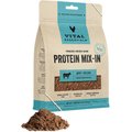 Vital Essentials Freeze-Dried Raw Protein Mix-In Beef Recipe Ground Dog Food Topper, 6-oz bag