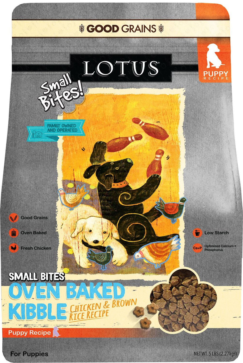 lotus dog food small bites