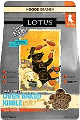 Lotus Oven-Baked Chicken Small Bites Recipe Puppy Dry Dog Food, 5-lb bag
