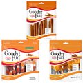 Variety Pack - Good 'n' Fun Triple Flavor Kabobs Chicken, Duck & Chicken Liver Dog Chews, Beef, Pork & Chicken and Beef, Pork & Chicken Sticks Flavors