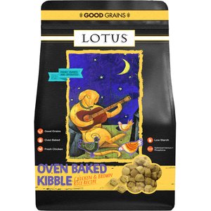 Lotus Good Grains Chicken Recipe Oven-Baked Adult Dry Dog Food, 5-lb bag