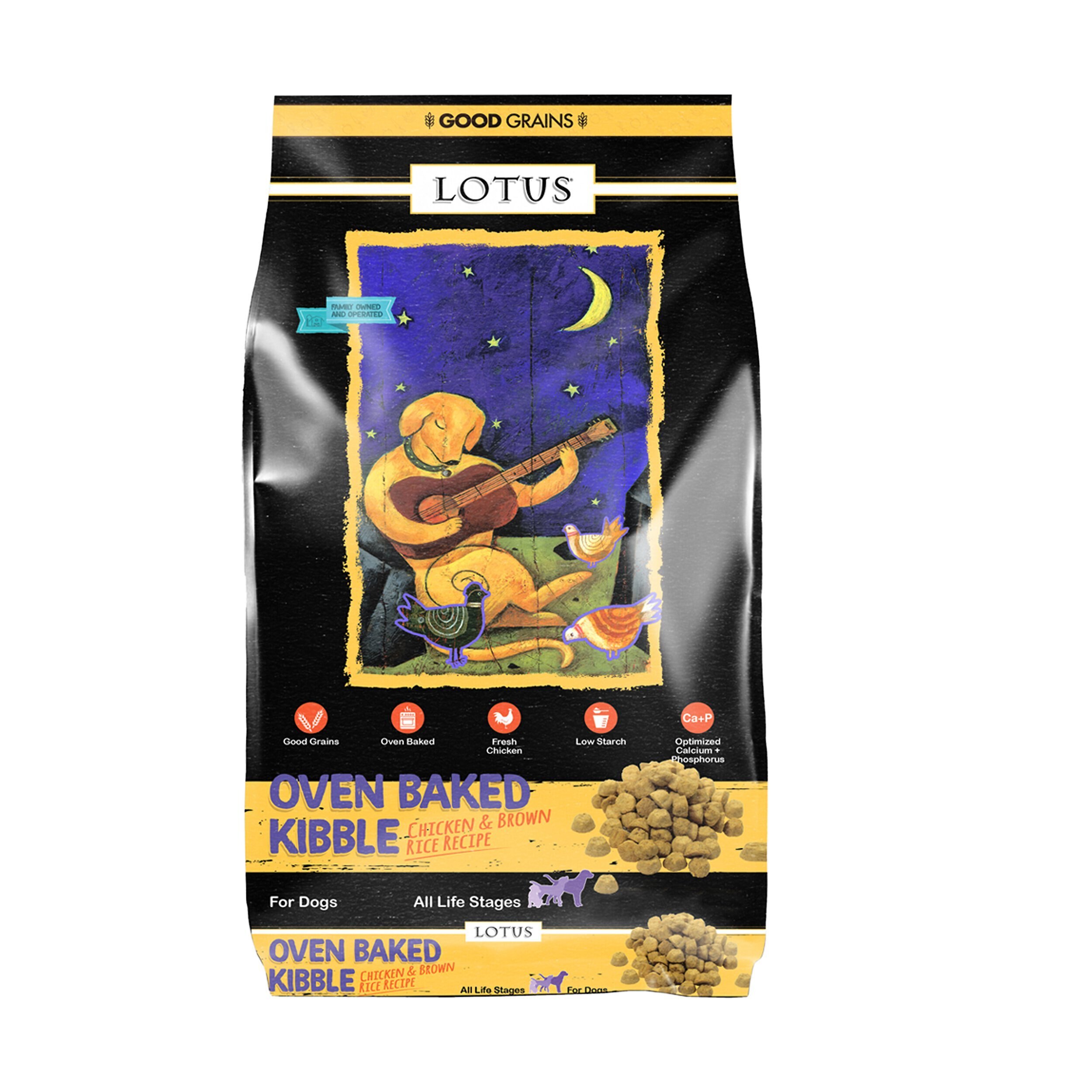 LOTUS Good Grains Chicken Recipe OvenBaked Adult Dry Dog Food Customer