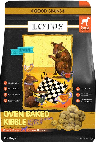 LOTUS Wholesome Good Grains Senior Special Needs Recipe Dry Dog