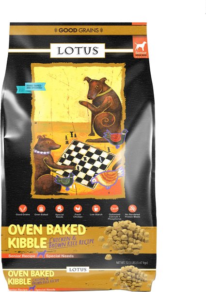 Lotus Wholesome Good Grains Senior Special Needs Recipe Dry Dog Food