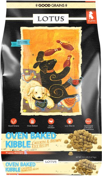 Lotus Wholesome Puppy Recipe Dry Dog Food, 12.5-lb bag slide 1 of 1