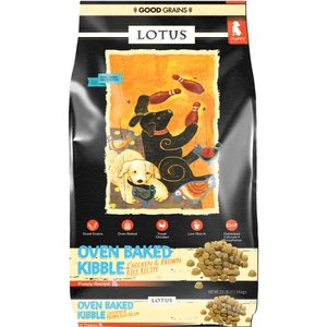 Lotus Wholesome Puppy Recipe Dry Dog Food, 25-lb bag