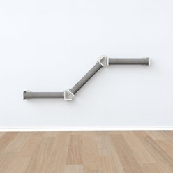 TRIXIE Wall Set 2 - Wall Mount & 3 Scratching Posts Cat Furniture, White & Gray slide 2 of 3