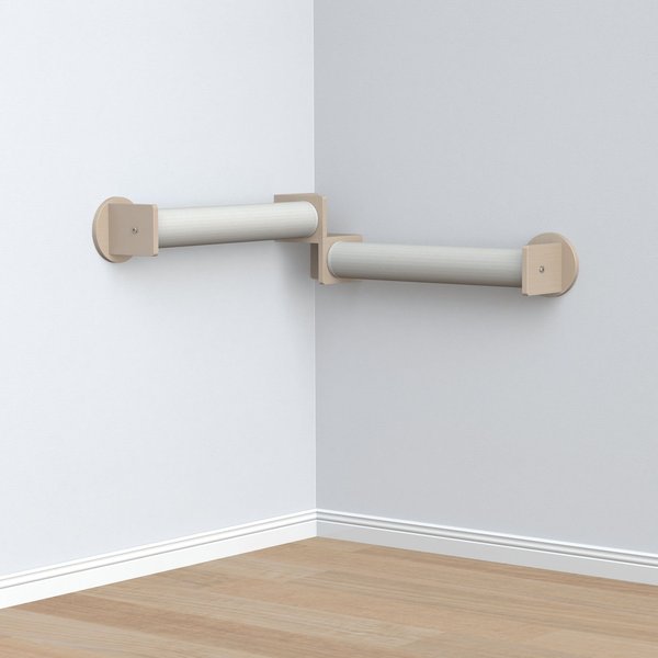 TRIXIE Wall Set 4 Wall Mount & 2 Scratching Posts Cat Furniture