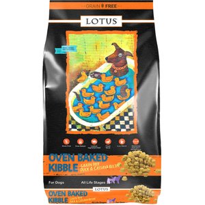 Lotus Wholesome Grain-Free Duck & Cassava Recipe Dry Dog Food, 10-lb bag