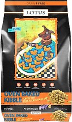 Lotus Wholesome Grain-Free Duck & Cassava Recipe Dry Dog Food, 20-lb bag