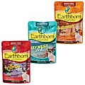 Variety Pack - Earthborn Holistic Key West Zest Tuna Dinner with Mackerel in Gravy Grain-Free Cat Food Pouches, Tuna with Pumpkin & Tuna with Salmon Flavors