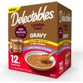 Hartz Delectables Gravy Variety Pack Lickable Cat Treats, 1.4-oz tubes, 12 count