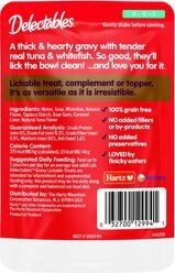 Hartz Delectables Gravy Tuna & Whitefish Lickable Cat Treats, 1.4-oz tubes, 12 count slide 2 of 8