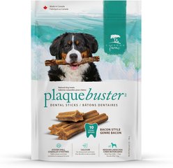 Caledon Farms Plaque Busters Bacon Style Dog Treats, 140-gm bag