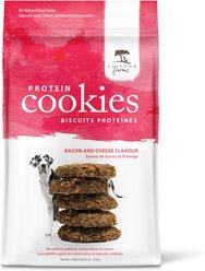 Caledon Farms Protein Cookie Bacon & Cheese Dog Treats, 224-gm bag
