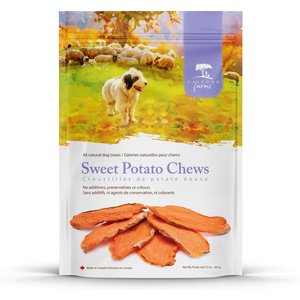 Caledon Farms Sweet Potato Chews Dog Treats, 265-gm bag