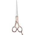 Babyliss Pro Pet Rose Gold Straight Shears Cat & Dog Grooming Tool, 6-in