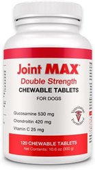 Joint MAX Double Strength Chewable Tablets for Large Dogs, 120 count