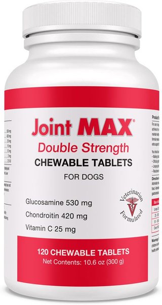 Joint MAX Double Strength Chewable Tablets for Large Dogs, 120 count slide 1 of 10