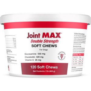 Joint MAX Double Strength Soft Chews for Dogs, 120 count