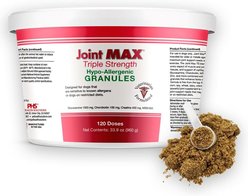 Joint MAX Triple Strength Hypo-Allergenic Granules for Dogs, 120 doses