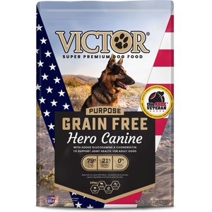 VICTOR Purpose Hero Grain-Free Dry Dog Food, 5-lb bag, bundle of 2
