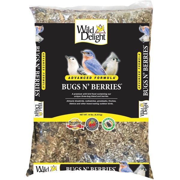 Wild Delight Bugs N' Berries Wild Bird Food