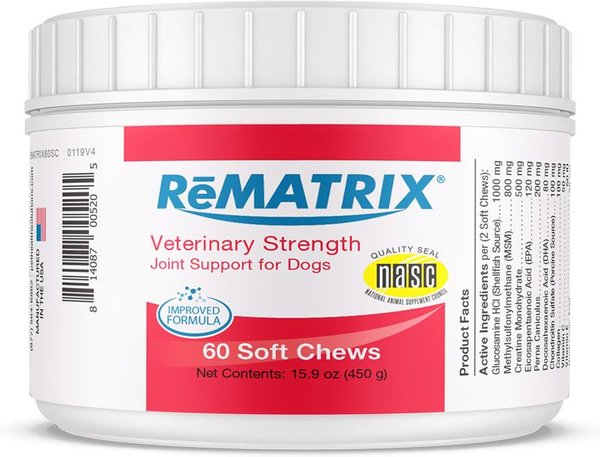 ReMATRIX Soft Chews for Dogs, 60 count slide 1 of 9