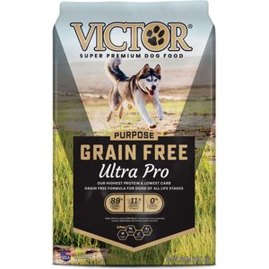 VICTOR Purpose Ultra Pro Grain Free Dry Dog Food 30 lb bag