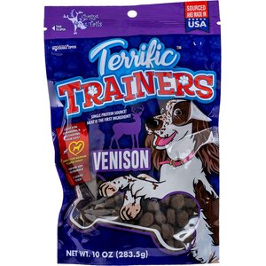 Chasing Our Tails Terrific Trainers Venison Soft & Chewy Dog Treats, 10-oz bag